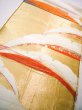 Photo8: JET0423V Used Japanese   Gold Cutting cloth    (Grade B) (8)