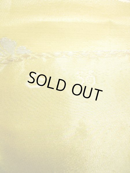 Photo10: JET0423W Used Japanese   Gold Cutting cloth    (Grade B) (10)