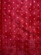 Photo3: K0217A Used Japanese Pale  Rose HAORI short jacket / Synthetic. Dapple pattern   (Grade D) (3)