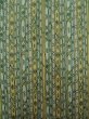 Photo5: Mint K0311G Used Japanese Pale Light Yellowish Green KOMON dyed / Silk. Stripes,   (Grade A) (5)