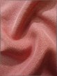 Photo11: K0317V Used Japanese   Pink EDO KOMON pattern dyed / Silk. Wave,   (Grade A) (11)