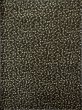 Photo4: K0317Z Used Japanese   Black KOMON dyed / Silk. Flower,   (Grade B) (4)