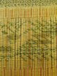 Photo6: K0324M Used Japanese   Cream TSUMUGI pongee / Silk. Stripes,   (Grade A) (6)
