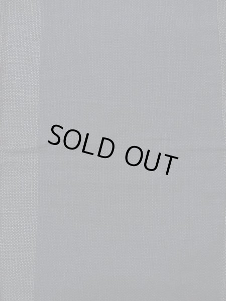 Photo3: Mint K0324O Used Japanese Deep  Blue TSUMUGI pongee / Silk. Line   (Grade A) (3)