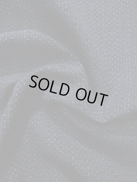 Photo12: Mint K0324O Used Japanese Deep  Blue TSUMUGI pongee / Silk. Line   (Grade A) (12)