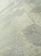 Photo11: Mint K0324U Used Japanese Heather  Gray TSUMUGI pongee / Silk. Flower,   (Grade A) (11)