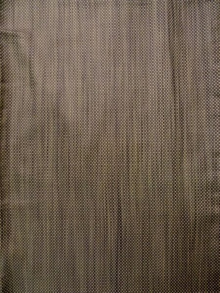 Photo3: K0324V Used Japanese Heather  Purple TSUMUGI pongee / Silk. Stripes,   (Grade B) (3)