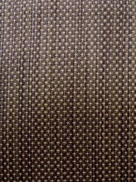 Photo6: K0324V Used Japanese Heather  Purple TSUMUGI pongee / Silk. Stripes,   (Grade B) (6)
