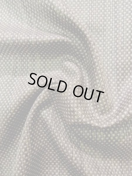 Photo12: K0324V Used Japanese Heather  Purple TSUMUGI pongee / Silk. Stripes,   (Grade B) (12)