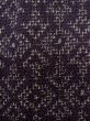 Photo5: K0324Y Used Japanese   Purple SHIOZAWA TSUMUGI pongee / Silk. Abstract pattern   (Grade B) (5)