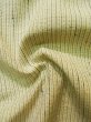 Photo11: K0329O Used Japanese   Off White TSUMUGI pongee / Silk. Stripes,   (Grade A) (11)