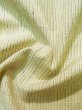 Photo12: K0329O Used Japanese   Off White TSUMUGI pongee / Silk. Stripes,   (Grade A) (12)