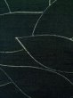 Photo8: Mint K0330C Vintage Japanese women   Black TSUMUGI pongee / Silk.    (Grade B) (8)
