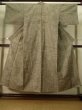 Photo1: K0407M Used Japanese Pale  Brown HITOE unlined / Wool. Line   (Grade C) (1)