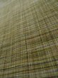 Photo9: K0407M Used Japanese Pale  Brown HITOE unlined / Wool. Line   (Grade C) (9)