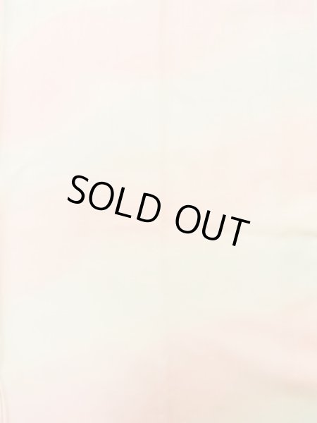Photo4: K0602H Used Japanese Light  Pink JUBAN undergarment / Mousseline. Rose,   (Grade D) (4)