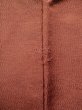 Photo5: K0616G Used Japanese Pale  Orange HAORI short jacket / Silk. Abstract pattern peacock motif on the lining  (Grade A) (5)