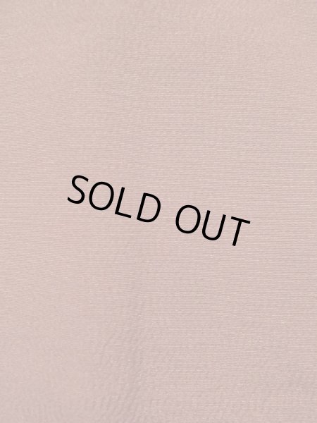 Photo10: K0616G Used Japanese Pale  Orange HAORI short jacket / Silk. Abstract pattern peacock motif on the lining  (Grade A) (10)