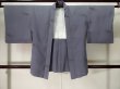 Photo1: K0616S Used Japanese   Wisteria HAORI short jacket / Silk. Wheel   (Grade D) (1)