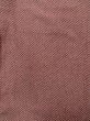 Photo4: K0623C Used Japanese Heather Pale Brown HAORI short jacket / Silk. Dapple pattern   (Grade B) (4)