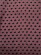 Photo4: K0623I Used Japanese Pale  Purple HAORI short jacket / Silk. Abstract pattern   (Grade B) (4)