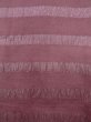 Photo5: K0624A Used Japanese Pale  Pink HAORI short jacket / Silk. Line striped crepe  (Grade C) (5)