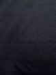 Photo4: K0707C Used Japanese   Black HAORI short jacket / Silk.    (Grade B) (4)