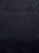 Photo7: K0707C Used Japanese   Black HAORI short jacket / Silk.    (Grade B) (7)