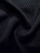 Photo11: K0707C Used Japanese   Black HAORI short jacket / Silk.    (Grade B) (11)