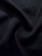 Photo11: K0707C Used Japanese   Black HAORI short jacket / Silk.    (Grade B) (11)