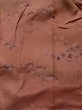 Photo13: K0707Y Used Japanese Smoky Pale Pink HAORI short jacket / Silk. Quadrangle,   (Grade C) (13)