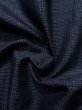 Photo18: K0712N Used Japanese Mens Heather Blue HAORI short jacket / Silk. Line   (Grade C) (18)