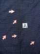 Photo20: K0712N Used Japanese Mens Heather Blue HAORI short jacket / Silk. Line   (Grade C) (20)
