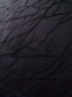 Photo9: K0714H Used Japanese   Black HAORI short jacket / Silk.    (Grade A) (9)