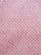 Photo5: K0804V Used Japanese Pale Heather Pink KOMON dyed / Silk. Dapple pattern   (Grade C) (5)