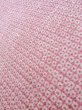 Photo8: K0804V Used Japanese Pale Heather Pink KOMON dyed / Silk. Dapple pattern   (Grade C) (8)