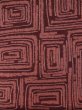 Photo7: Mint K0818G Used Japanese Pale Light Brown KOMON dyed / Synthetic. Quadrangle,   (Grade A) (7)