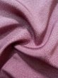 Photo12: K0818M Used Japanese Pale Light Purple EDO KOMON pattern dyed / Silk. Hemp leaf,   (Grade B) (12)