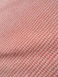 Photo8: K0818O Used Japanese Pale  Vermilion KOMON dyed / Silk. Dapple pattern   (Grade B) (8)