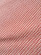 Photo8: K0818O Used Japanese Pale  Vermilion KOMON dyed / Silk. Dapple pattern   (Grade B) (8)