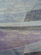 Photo5: K0818V Used Japanese Pale Heather Purple KOMON dyed / Silk. Abstract pattern,   (Grade C) (5)