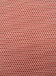 Photo4: Mint K0820A Used Japanese Heather  Red ORI woven / Silk. Dot   (Grade A) (4)