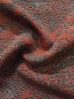 Photo11: K0820E Used Japanese Pale  Orange KOMON dyed / Silk. Chrysanthemum,   (Grade B) (11)