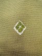 Photo5: K0820Y Used Japanese Pale  Kahki KOMON dyed / Cotton. Dot,   (Grade C) (5)