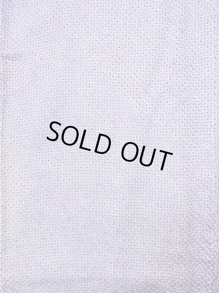 Photo3: K0821D Used Japanese   Wisteria KOMON dyed / Silk. Dapple pattern   (Grade C) (3)