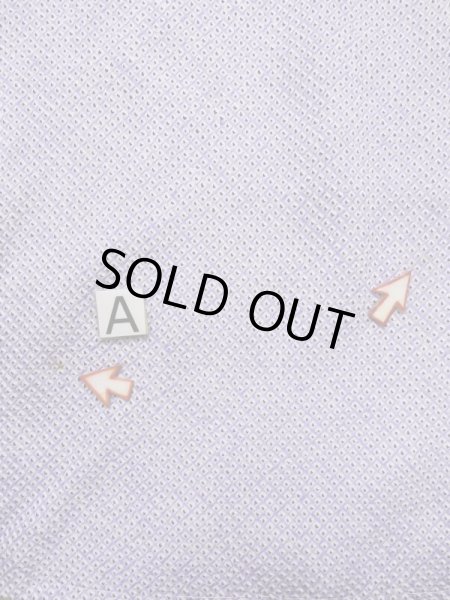 Photo12: K0821D Used Japanese   Wisteria KOMON dyed / Silk. Dapple pattern   (Grade C) (12)