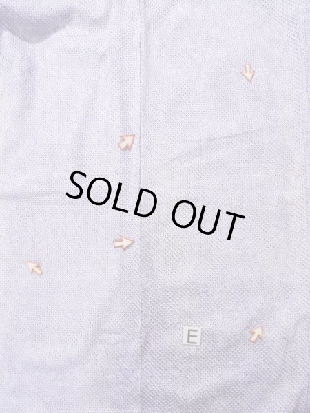 Photo16: K0821D Used Japanese   Wisteria KOMON dyed / Silk. Dapple pattern   (Grade C) (16)