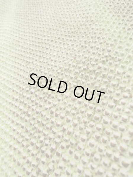 Photo8: K1020B Used Japanese   Brown HAORI short jacket / Silk. Dapple pattern,   (Grade B) (8)