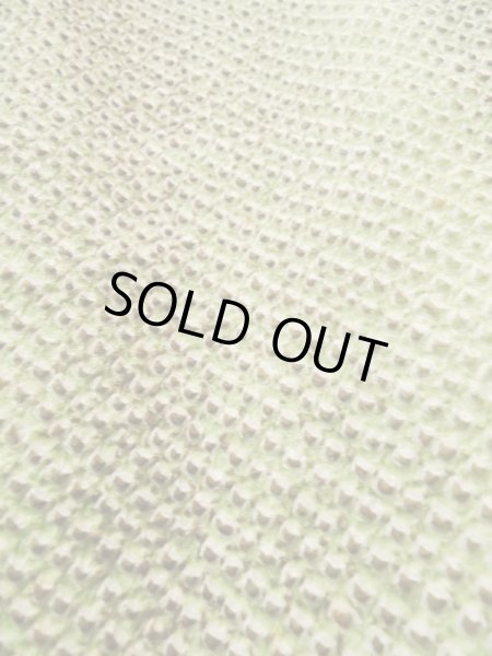 Photo10: K1020B Used Japanese   Brown HAORI short jacket / Silk. Dapple pattern,   (Grade B) (10)