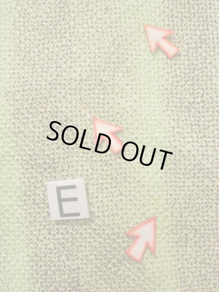 Photo17: K1020B Used Japanese   Brown HAORI short jacket / Silk. Dapple pattern,   (Grade B) (17)